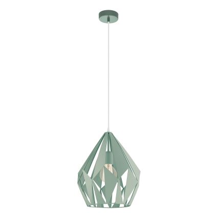 EGLO 49026 - Kattokruunu narulla CARLTON-P 1xE27/60W/230V