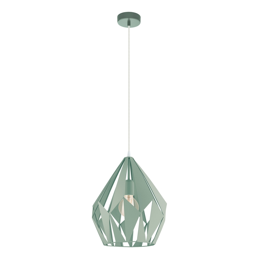 EGLO 49026 - Kattokruunu narulla CARLTON-P 1xE27/60W/230V
