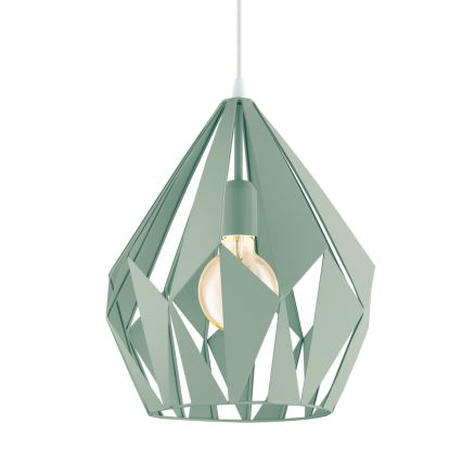 EGLO 49026 - Kattokruunu narulla CARLTON-P 1xE27/60W/230V