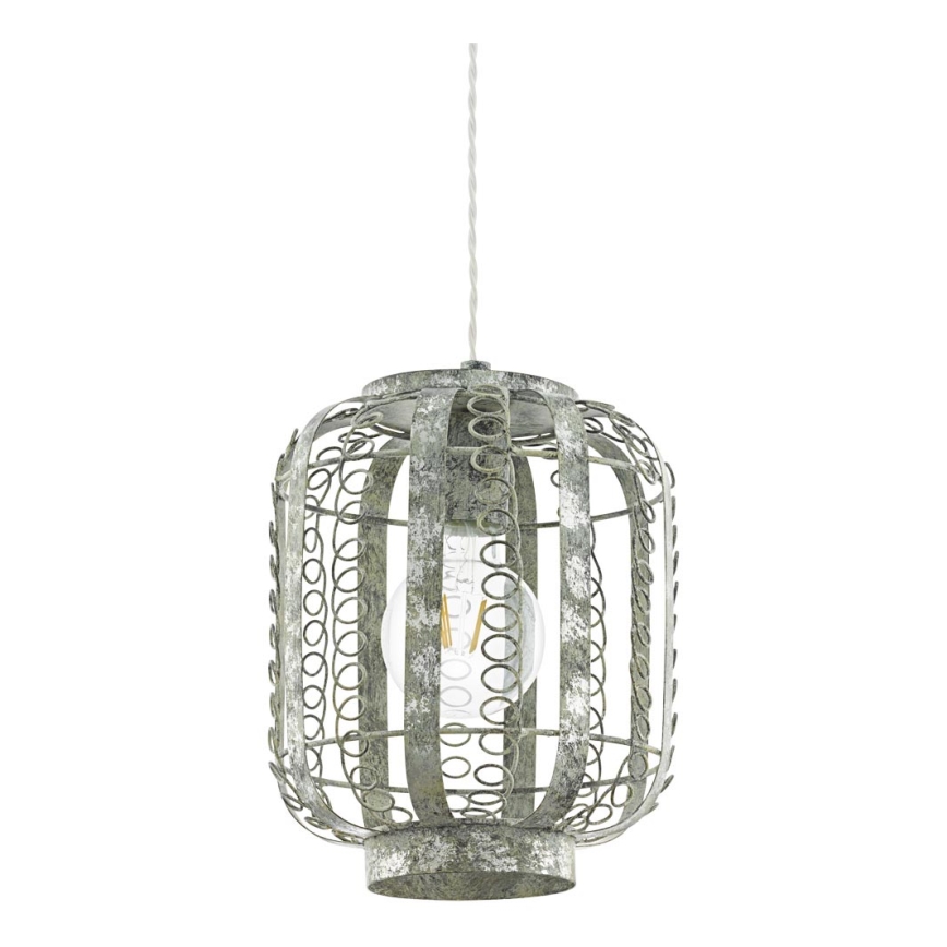 Eglo 49133 - Kattokruunu narulla HAGLEY 1xE27/60W/230V