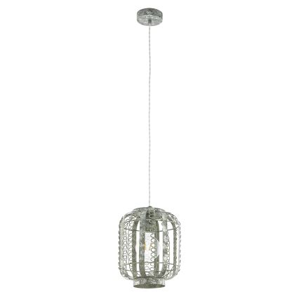 Eglo 49133 - Kattokruunu narulla HAGLEY 1xE27/60W/230V