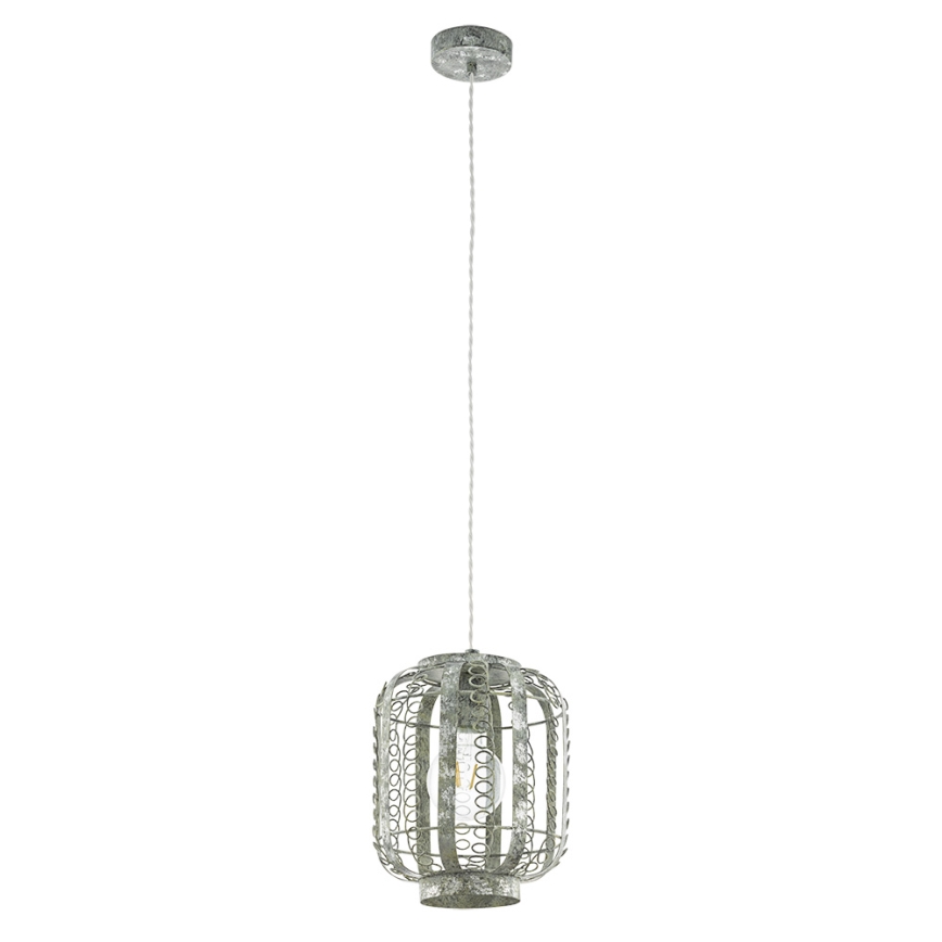 Eglo 49133 - Kattokruunu narulla HAGLEY 1xE27/60W/230V