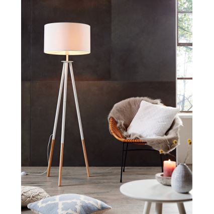 Eglo 49156 - Lattialamppu BIDFORD 1xE27/60W/230V