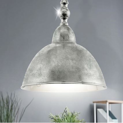 Eglo 49178 - Kattokruunu ketjussa EASINGTON 1xE27/60W/230V halkaisija 350 mm
