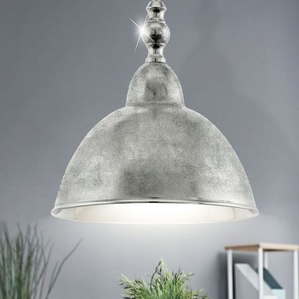Eglo 49183 - Kattokruunu EASINGTON 1xE27/60W/230V