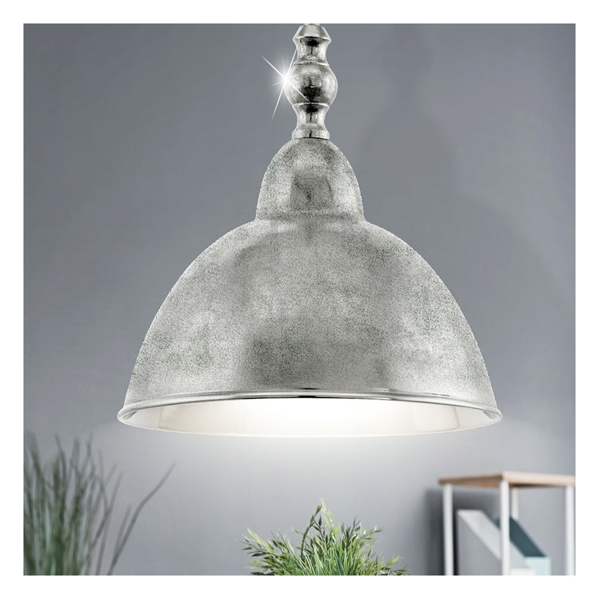 Eglo 49183 - Kattokruunu EASINGTON 1xE27/60W/230V
