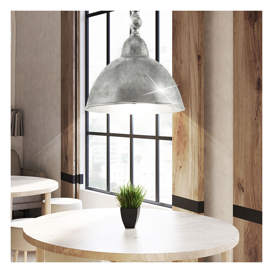 Eglo 49183 - Kattokruunu EASINGTON 1xE27/60W/230V