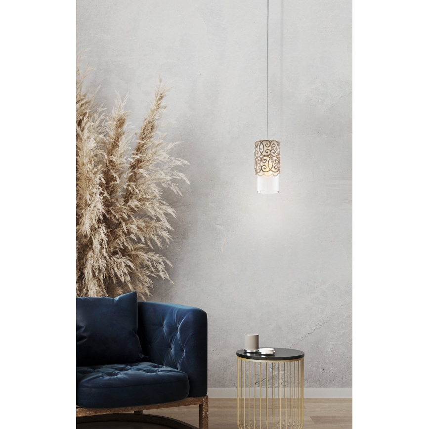 Eglo 49201 - Kattokruunu CARDIGAN 1xE27/60W/230V