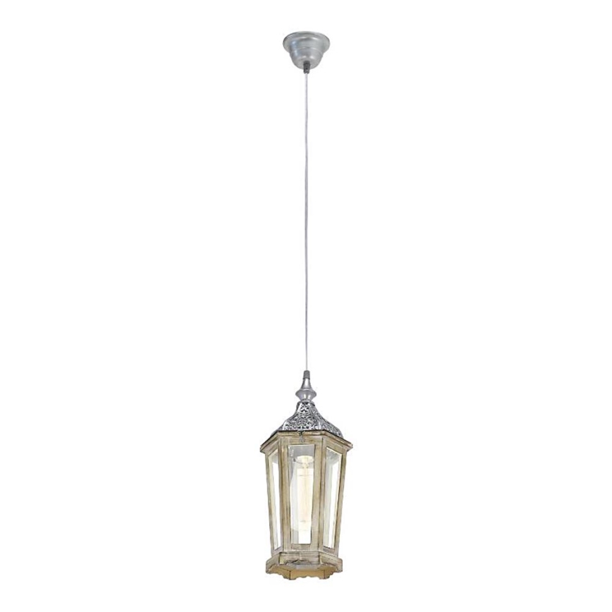 Eglo 49206 - Kattokruunu KINGHORN 1xE27/42W/230V