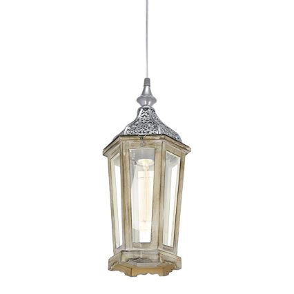 Eglo 49206 - Kattokruunu KINGHORN 1xE27/42W/230V