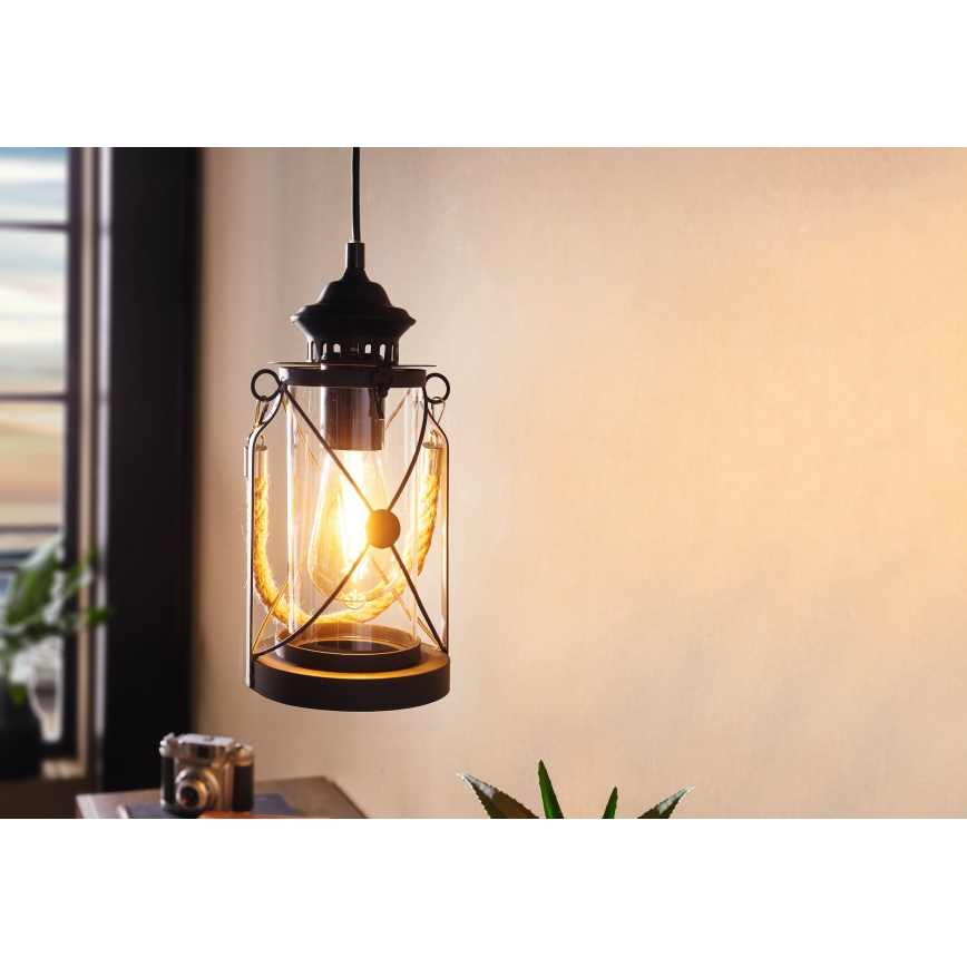 Eglo 49213 - Kattokruunu BRADFORD 1xE27/60W/230V