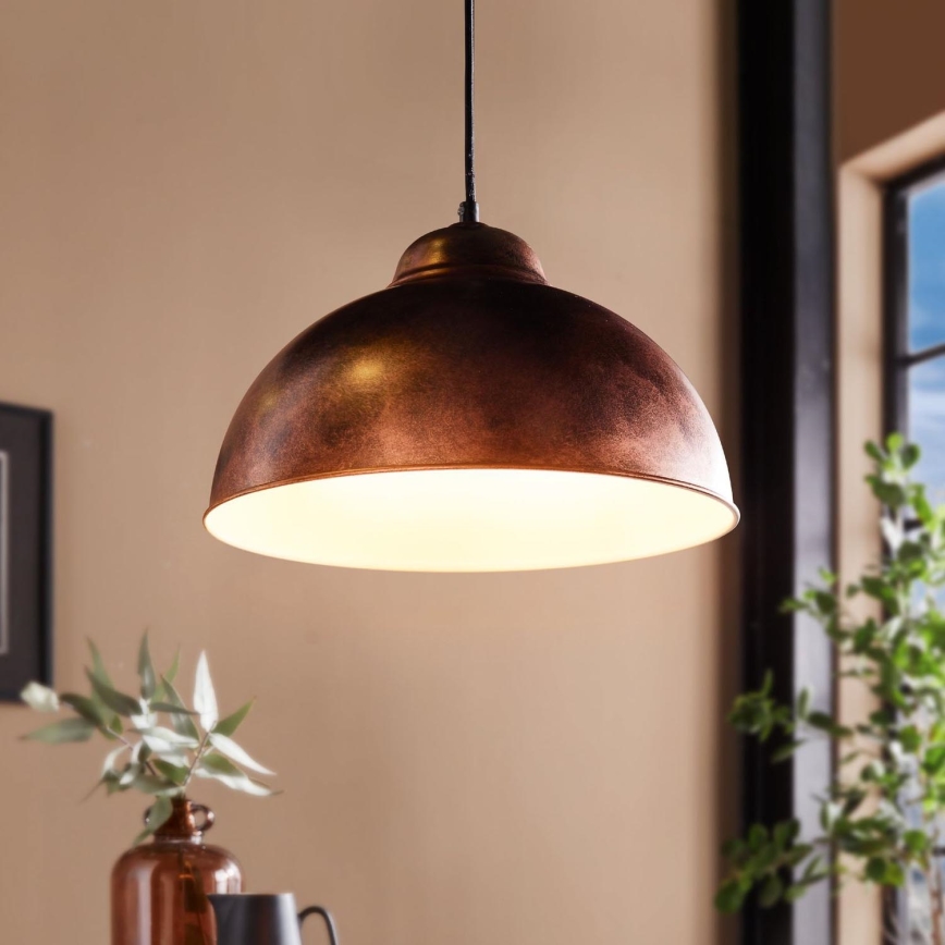 Eglo 49248 - Kattokruunu TRURO 2 1xE27/60W/230V