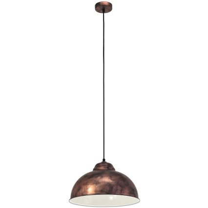 Eglo 49248 - Kattokruunu TRURO 2 1xE27/60W/230V