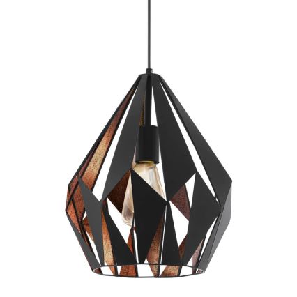 Eglo 49254 - Kattokruunu CARLTON 1 1xE27/60W/230V