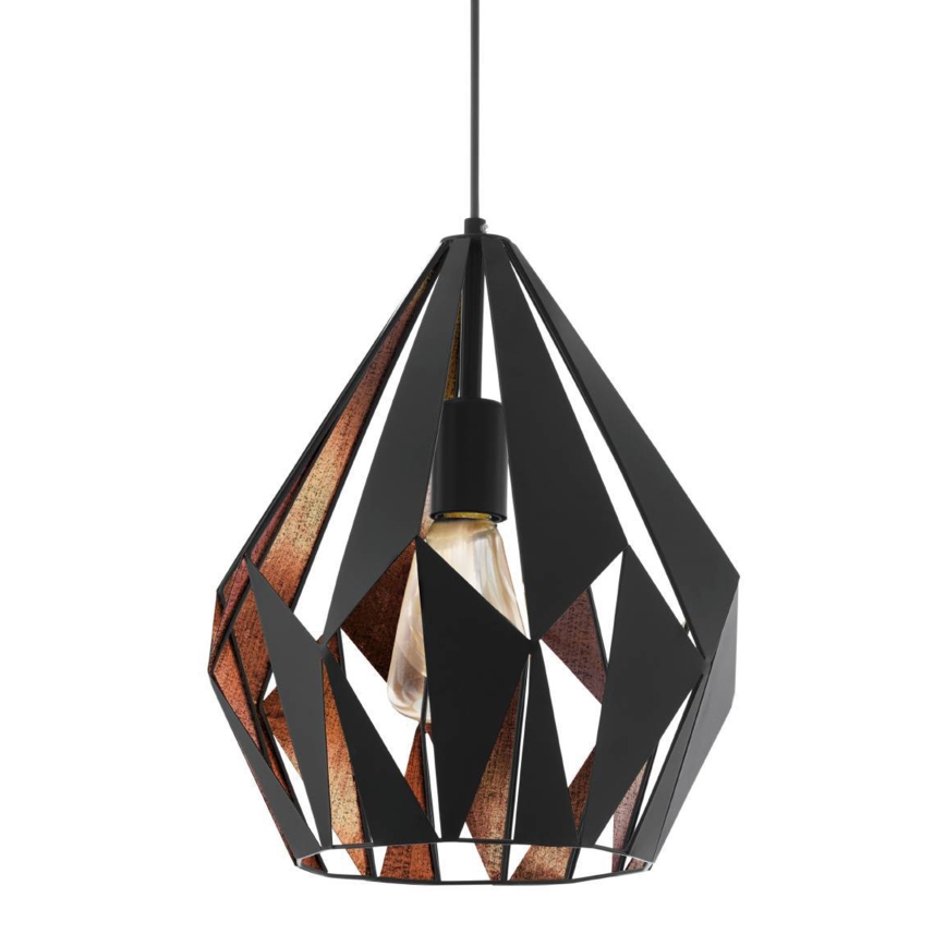Eglo 49254 - Kattokruunu CARLTON 1 1xE27/60W/230V