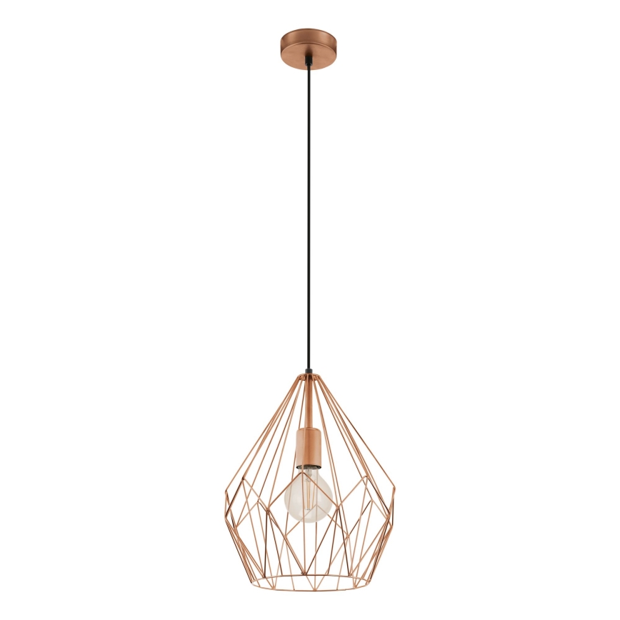Eglo 49258 - Kattokruunu CARLTON 1xE27/60W/230V