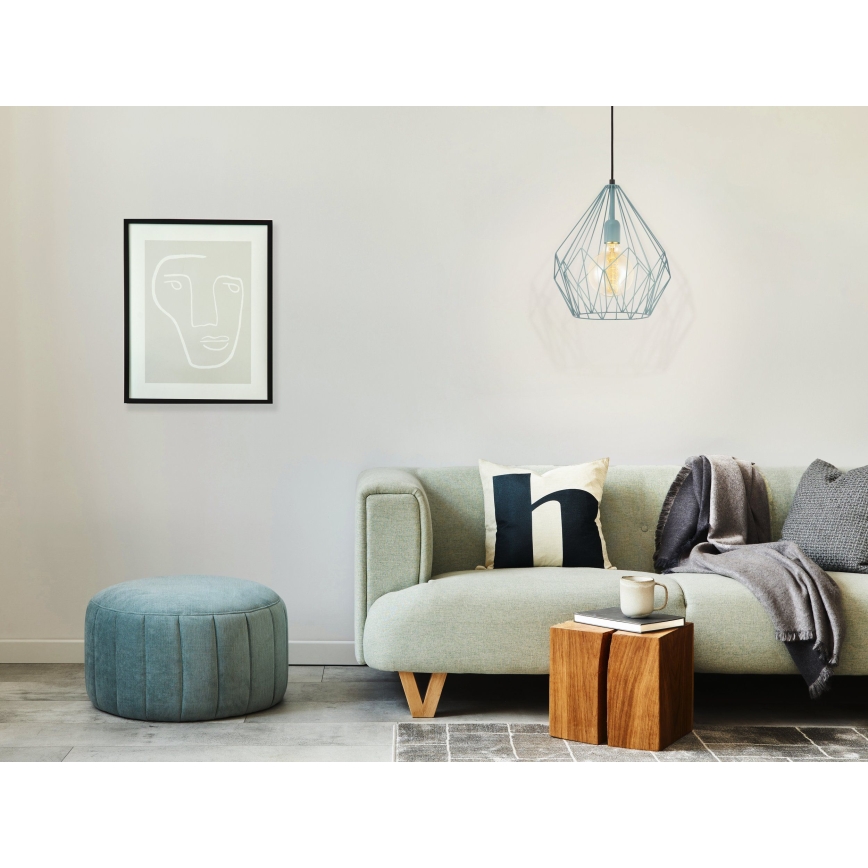 Eglo 49259 - Kattokruunu CARLTON 1xE27/60W/230V
