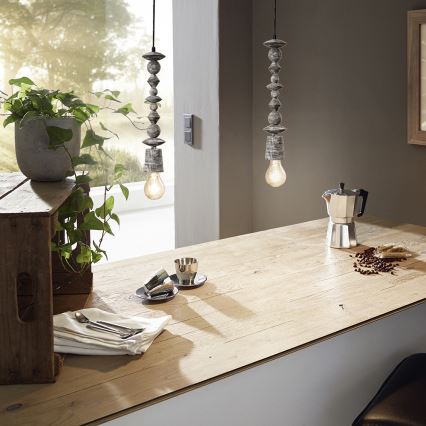 Eglo 49372 - Riippuvalaisin AVOLTRI 1xE27/60W/230V