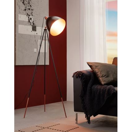 Eglo 49386 - Lattialamppu CHESTER 1xE27/60W/230V
