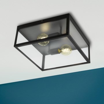 Eglo 49392 - Kattovalo CHARTERHOUSE 2xE27/60W/230V