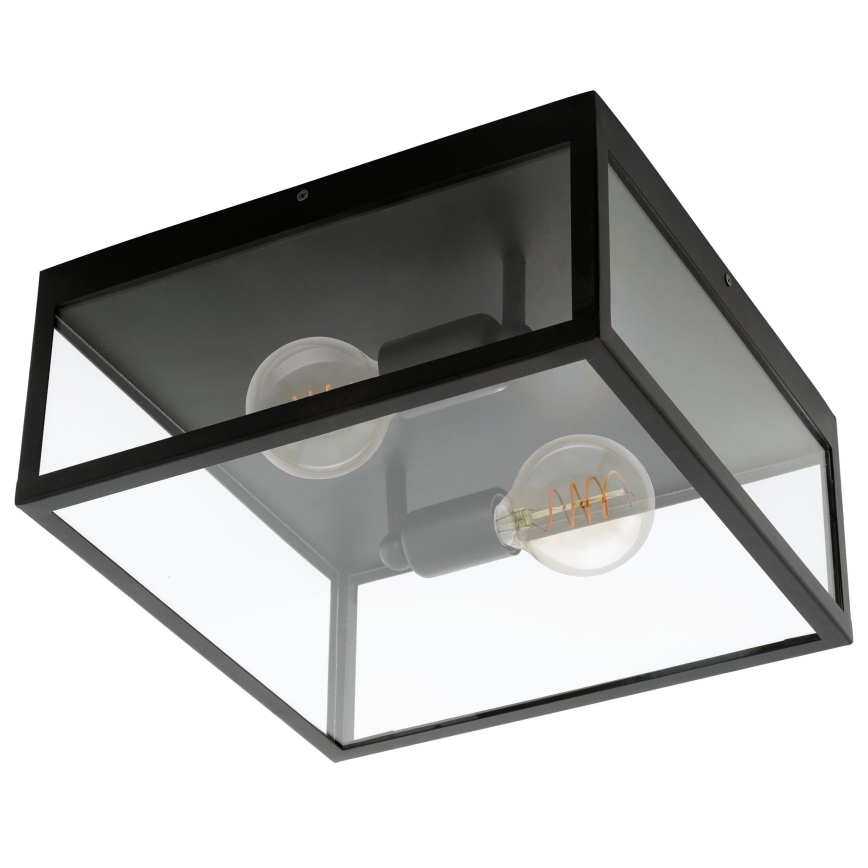 Eglo 49392 - Kattovalo CHARTERHOUSE 2xE27/60W/230V