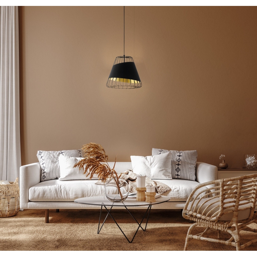 Eglo 49446 - Kattokruunu narulla AUSTELL 1xE27/60W/230V