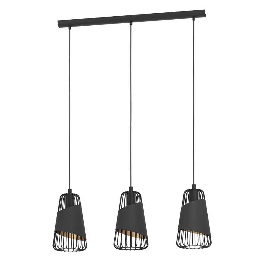 Eglo 49448 - Kattokruunu narulla AUSTELL 3xE27/60W/230V