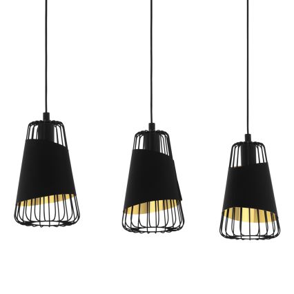 Eglo 49448 - Kattokruunu narulla AUSTELL 3xE27/60W/230V