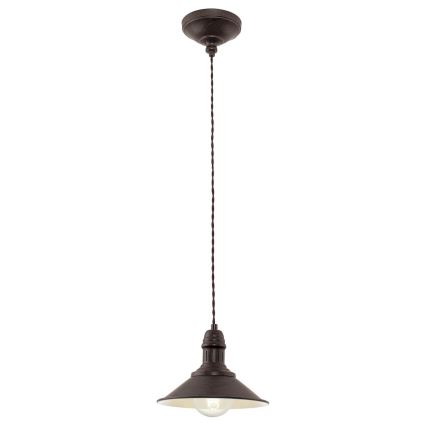 Eglo 49455 - Riippuvalaisin STOCKBURY 1xE27/60W/230V