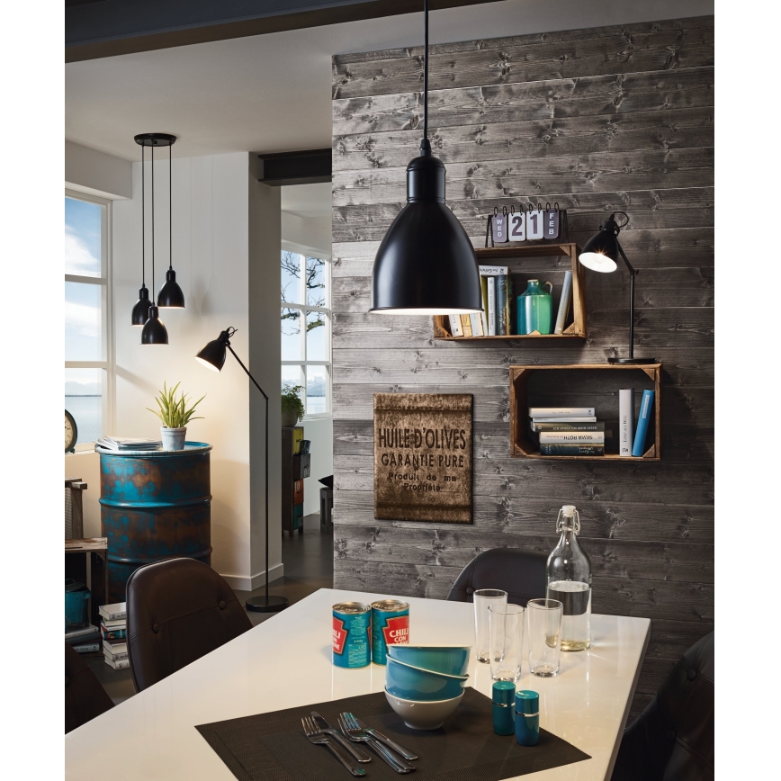 Eglo 49464 - Kattokruunu PRIDDY 1xE27/60W/230V