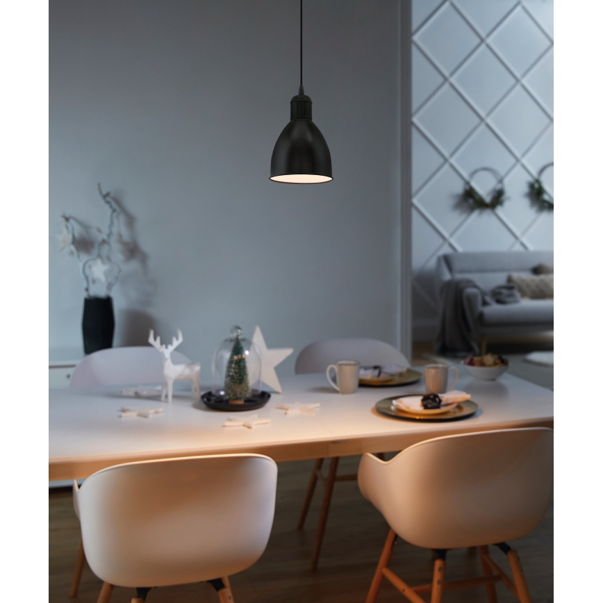 Eglo 49464 - Kattokruunu PRIDDY 1xE27/60W/230V