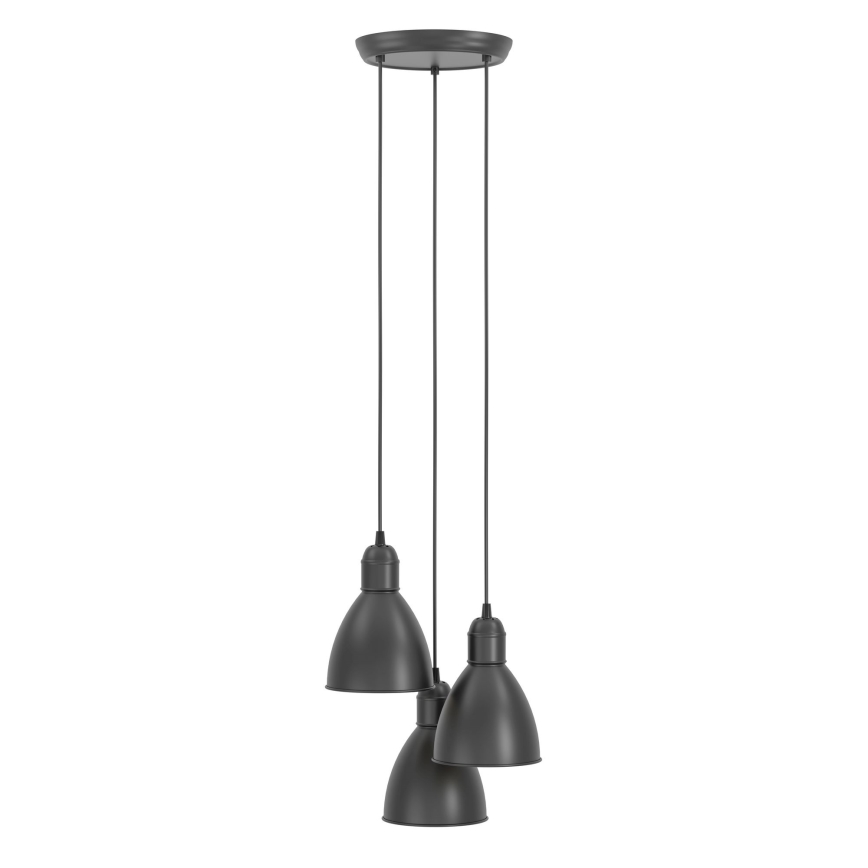 Eglo 49465 - Kattokruunu PRIDDY 3xE27/60W/230V