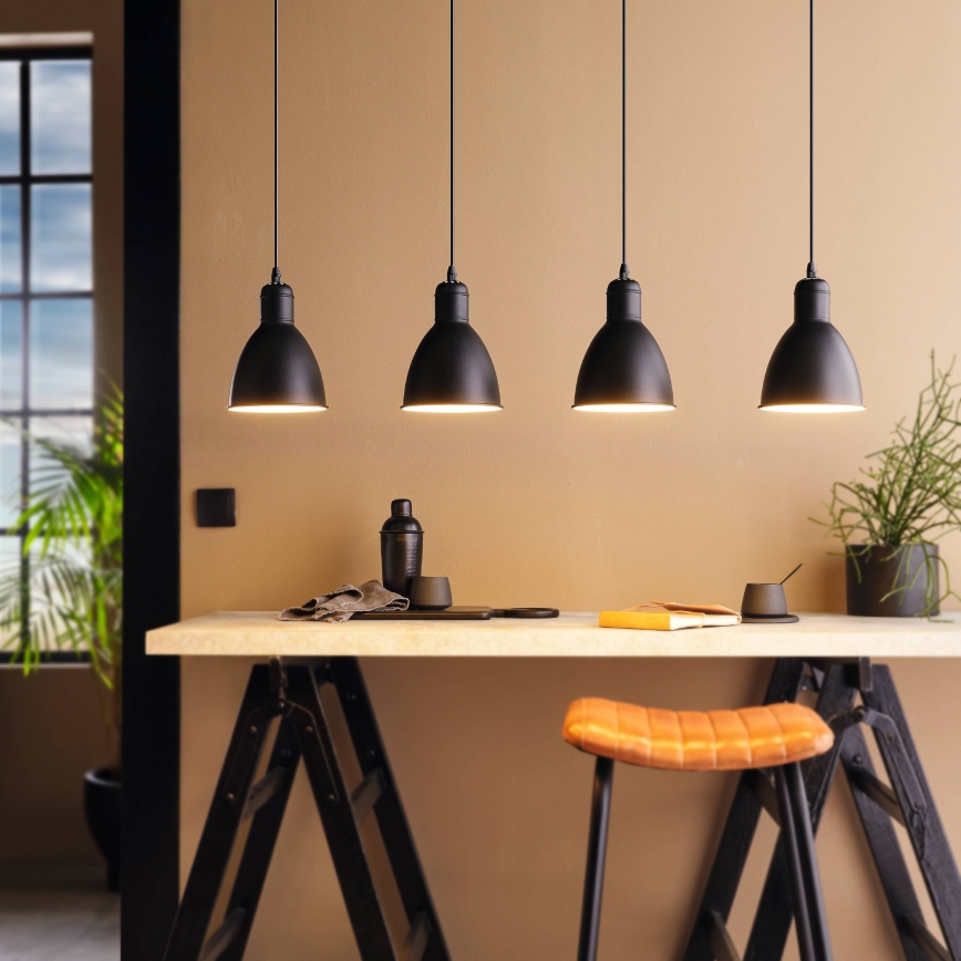 Eglo 49466 - Kattokruunu PRIDDY 4xE27/60W/230V