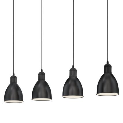 Eglo 49466 - Kattokruunu PRIDDY 4xE27/60W/230V