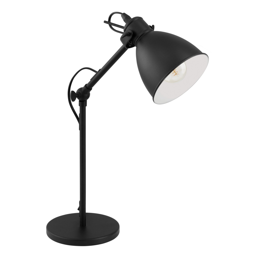 Eglo 49469 - Pöytävalaisin PRIDDY 1xE27/40W/230V