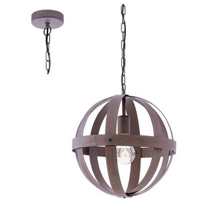 Eglo 49482 - Kattokruunu ketjussa WESTBURY 1xE27/60W/230V halkaisija 37 cm