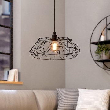 Eglo 49487 - Kattokruunu CARLTON 2 1xE27/60W/230V
