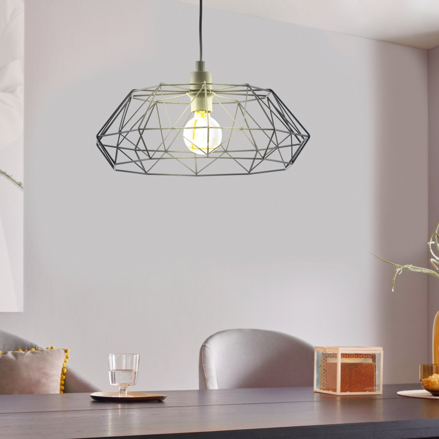 Eglo 49487 - Kattokruunu CARLTON 2 1xE27/60W/230V