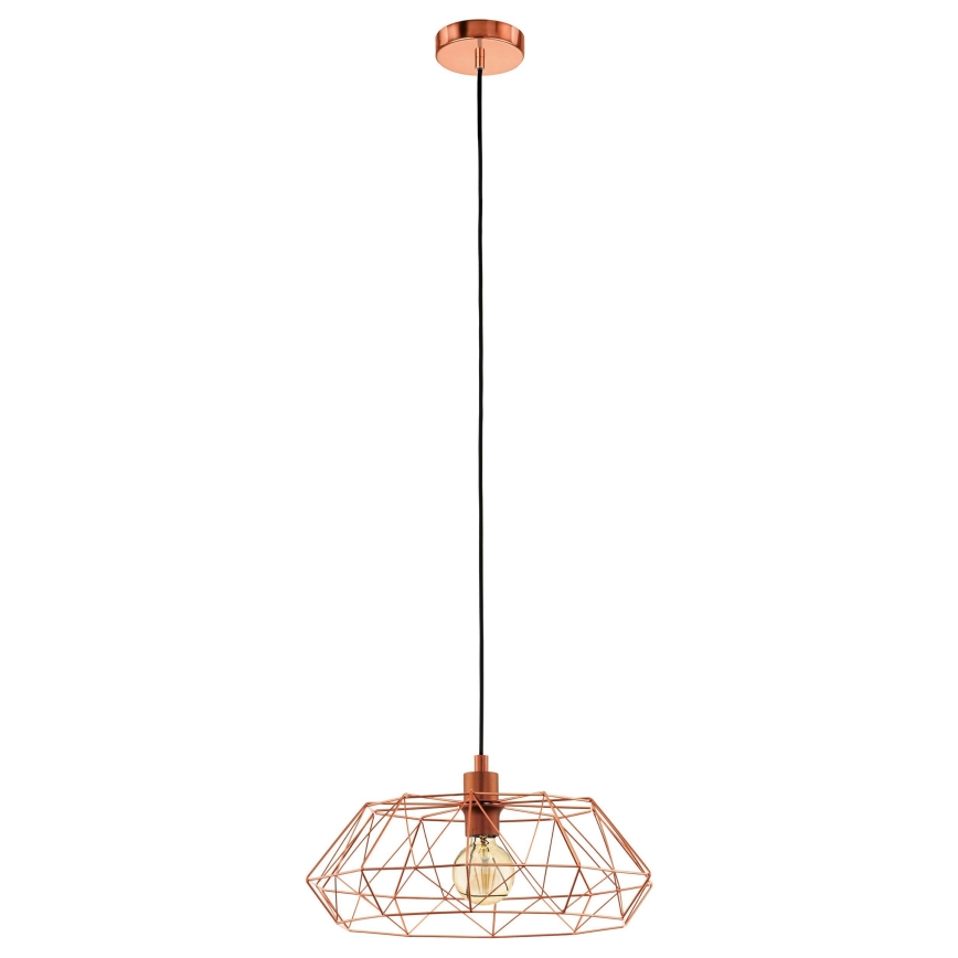 Eglo 49488 - Kattokruunu CARLTON 2 1xE27/60W/230V