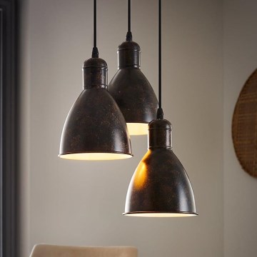 Eglo 49493 - Kattovalaisin PRIDDY 1 3xE27/60W/230V