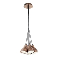 Eglo 49494 - Kattokruunu PRIDDY 1 7xE27/60W/230V
