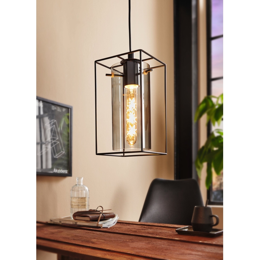 Eglo 49495 - Kattokruunu LONCINO 1xE27/60W/230V