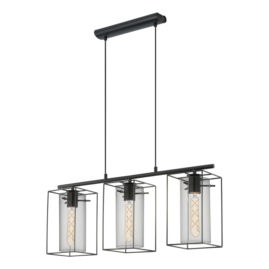 Eglo 49496 - Kattokruunu LONCINO 3xE27/60W/230V