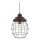Eglo 49499 - Kattokruunu BAMPTON 1xE27/60W/230V