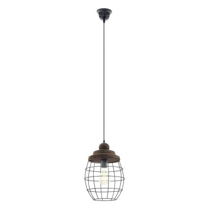 Eglo 49499 - Kattokruunu BAMPTON 1xE27/60W/230V