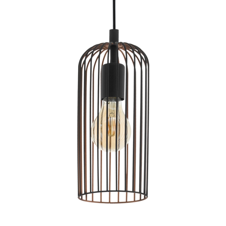Eglo 49643 - Kattokruunu narulla ROCCAMENA 6xE27/60W/230V