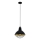 Eglo 49672 - Kattokruunu narulla CANNINGTON 1xE27/60W/230V