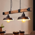 Eglo 49684 - Kattokruunu ketjussa OLDBURY 2xE27/60W/230V