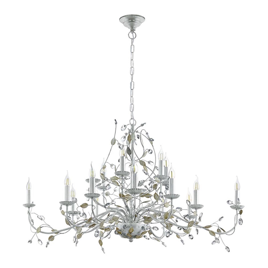 Eglo 49828 - Kattokruunu ketjussa FLITWICK 1 15xE14/40W/230V