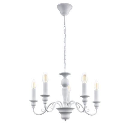Eglo 49851 - Kattokruunu CAPOSILE 5xE14/40W/230V